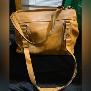 Franklin covey leather bag